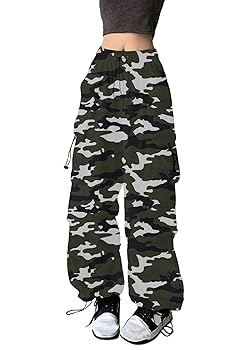 パンツ RADIANT parachute camouflage cargo pants 即納】RADIANT parachute camouflage cargo pants | 韓国